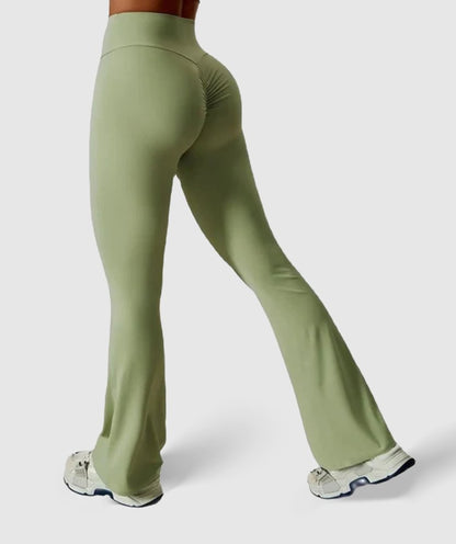 NEW ARRIVAL PGW Wide - leg Flare Leggings - PERFORMANCE GYM WEAR