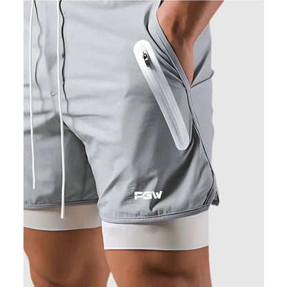 PGW 2 in 1 Shorts - PERFORMANCE GYM WEAR