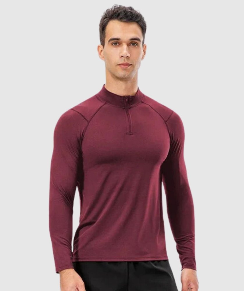 PGW Active Zip shirt - PERFORMANCE GYM WEAR