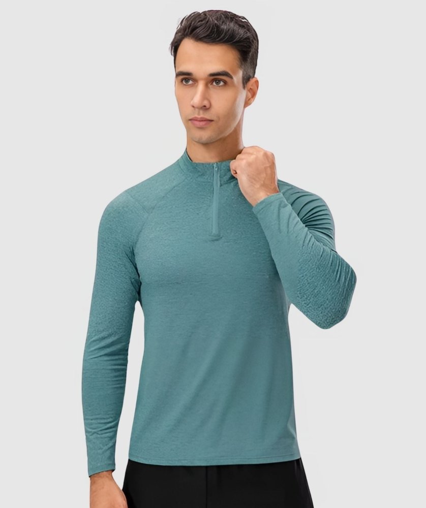 PGW Active Zip shirt - PERFORMANCE GYM WEAR