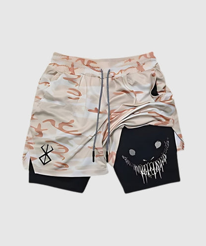 PGW Anime Berserk Gym shorts - PERFORMANCE GYM WEAR