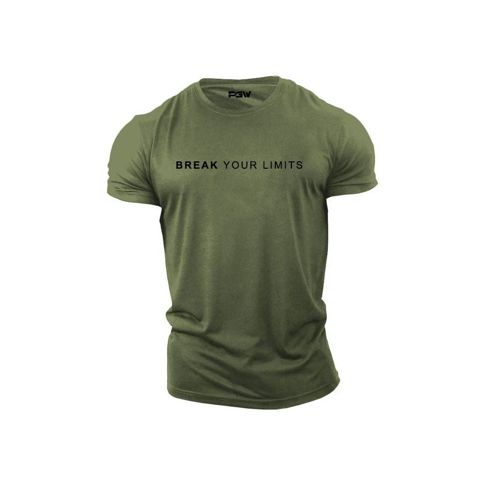 PGW BREAK YOUR LIMITS T-Shirt - PERFORMANCE GYM WEAR