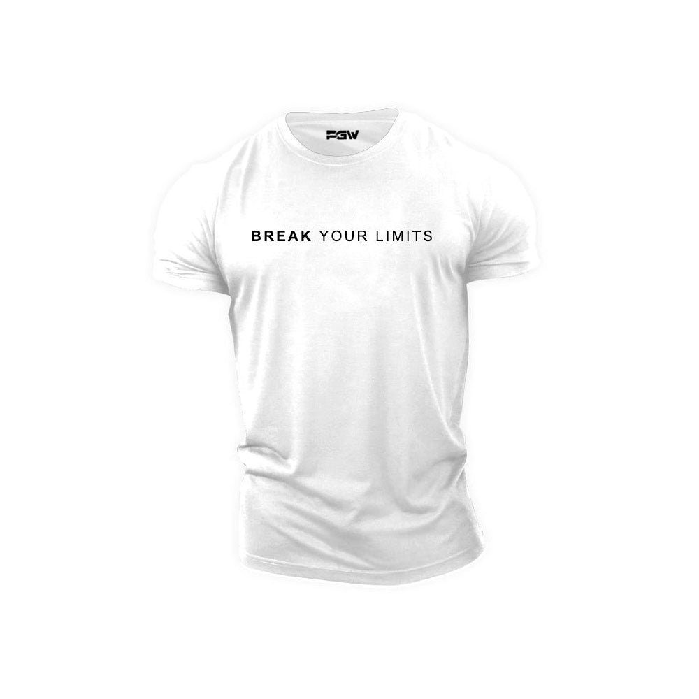 PGW BREAK YOUR LIMITS T-Shirt - PERFORMANCE GYM WEAR