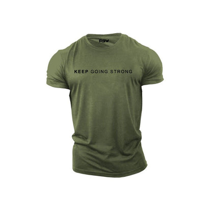 PGW Keep Going Strong T-shirt - PERFORMANCE GYM WEAR