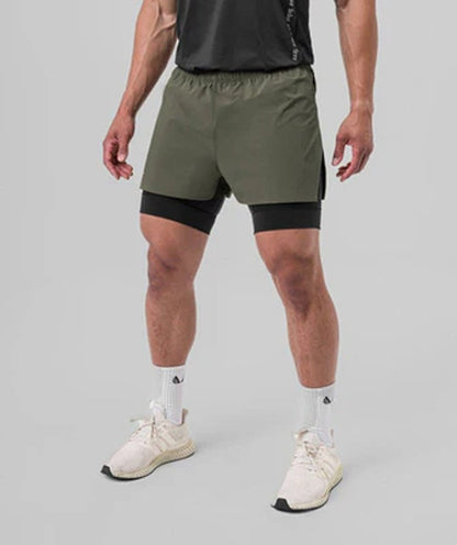 PGW NEW ARRIVAL 2 IN 1 Sport Shorts - PERFORMANCE GYM WEAR