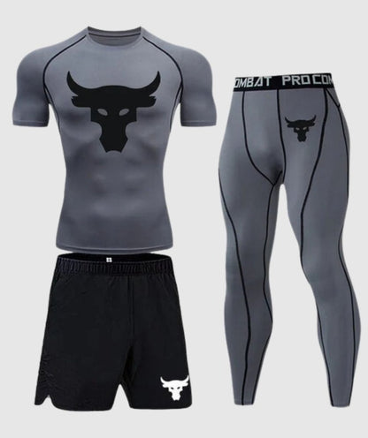 PGW Power Bull Combat series 3 - set - PERFORMANCE GYM WEAR