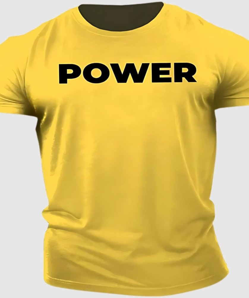 PGW POWER T - shirt - PERFORMANCE GYM WEAR